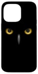 iPhone 14 Pro Max Big Owl Eyes beautiful owl lover wild bird of the night cool Case