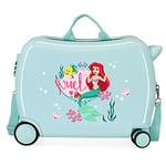 Disney Princess Celebration Valise pour enfant Vert 50 x 38 x 20 cm rigide ABS Fermeture à combinaison latérale 34 L 3 kg 4 bagages à main