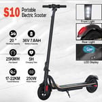 MEGAWHEELS Electric Scooter 22KM Long Range Adults Teens Folding E-Scooter 7.8AH