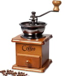 Grind Settings Manual Coffee Grinder Coffee Mill Burr Grinder  Gift