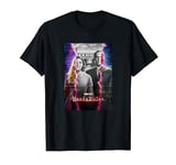 Marvel WandaVision Scarlett With & Vision Glitch Poster T-Shirt