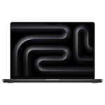 Apple MacBook Pro M3 Pro 16" Noir sidéral 18Go/512 Go (MRW13FN/A-QWERTY-INT)