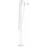 Hansgrohe - Vivenis - Mitigeur de baignoire au sol, avec accessoires, blanc mat 75445700