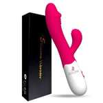 LCC® Rabbit Vibrator USB Mute kvinnlig klitorisstimulator Bärbar sexprodukter för vuxna G-punktsstimulator