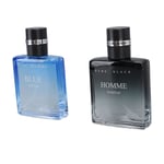 2Pcs Men Perfume Set Long Lasting Portable Perfume For Daily Life Business BGS