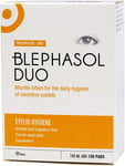 2x Blephasol Eyelid Hygiene duo 2x100ml Lotion 200 Pads Bundle Blepharitis MGD