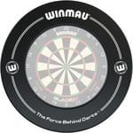 WINMAU Black Printed Dartboard Surround