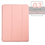 (Mi Pad 5 ProRose Gold) Flip Tablet Kotelo Xiaomi Mi Pad 5 Pro 11'' 2021 PU-nahkainen Smart Cover mi pad5 Pro 11'' Auto Wake -tietokoneen suojakuorille ja -kuorille