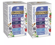 2 x Twinings Superblends Wind Down Collection Individually Enveloped Herbal Tea