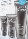 CLINIQUE FOR MEN Gift Set 100ml Oil-Free Moisturizer + Face Wash 50ml+Face Scrub