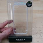 COQUE RIGIDE MOXIE CONTOUR BLANC POUR APPLE IPHONE 5C TRANSPARENT