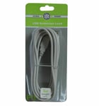 Pifco USB Extension Cable Lead 3m Laptop Computer Games Multimedia 