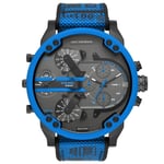 Diesel DZ7434 Mr. Daddy 2.0 Chronograph Mens Watch - Blue - One Size