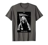 The Death Grim Reaper Tarot Card for Occult Wicca Goth Women T-Shirt