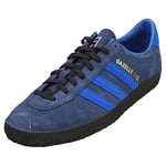 Chaussures Adidas Gazelle Spzl Pour Hommes - Baskets En Suede Bleu Marine - 42 2/3