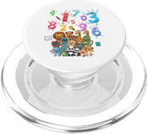 Number Maths Day Kids Fancy Dress Ideas With Numbers On PopSockets PopGrip for MagSafe