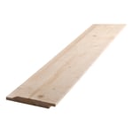 Kledning Moelven Dobbelfals 28Gr Ubehandlet Gran 19X148X4800