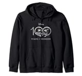 Disney 100 Years of Wonder Mickey & Minnie Dancing Retro Zip Hoodie