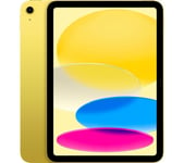 APPLE 10.9" iPad Cellular - 64 GB, Yellow, Yellow