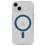 holdit iPhone 13/14/15 Skal MagSafe Case Denim Blue Transparent