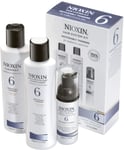 Nioxin Trial Starter Kit System 6 Shampoo Conditioner Treatment