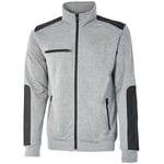 U-power - Veste de travail zippée snug - Gris 3XL