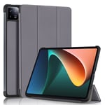 Fodral för Redmi Pad Pro 12.1 2024 Skyddande Stativ Mjuk Silikon Skal Grey