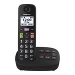 Panasonic KX-TGU130EB Big Button Cordless Phone Hearing Aid Compatible