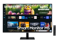 Samsung Smart Monitor M5 S32CM500EU, 81,3 cm (32), 1920 x 1080 pixlar, Full HD, LED, 4 ms, Svart