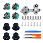 3D Analog Joystick Sensor Modul Cap Controller Reparationsdel Verktyg Konduktiv silikongummi skruv för XBOX-serien SX