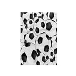 3dRose Soccer Balls Pattern Black And White Footballs Sporty Sporting Game Team Player Towel, Multi-Colour, 15 x 22-Inch