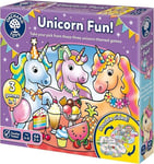 Orchard Toys Unicorn Fun! - 3 in 1 Educational Board Games for 4+ Year Olds