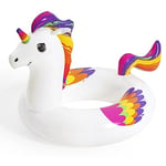 Bestway- 1.89m x 79cm Flirty Feather Luftmatratze Bouee Ronde Licorne, 36159, Couleur, 119cm x 91cm