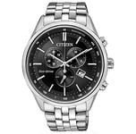 Citizen Men's Chronograph Quartz Watch with Stainless Steel Strap AT2141-87E