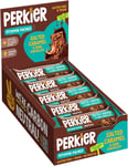 Perkier Salted Caramel & Dark Chocolate Snack Bars – Healthy – Vegan - Gluten -