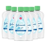 6x Johnson's Baby Essentials Oil 500ml