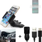 For Google Pixel 6a + CHARGER Mount holder for Car radio cd bracket