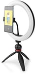 Nedis 10" Ring Light with Tripod - belysning foto