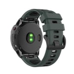 Vaihtohihnat, jotka ovat yhteensopivat Garmin Fenix 7X/Fenix 6X GPS/Fenix 6X PRO Kellon silikonihihnan 26 mm pikakiinnityshihnan kanssa