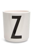 Kids Personal Eco Cup White Design Letters