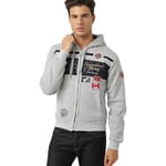 Sweat-shirt Geographical Norway  Sweat sport Garadock - logo - capuche