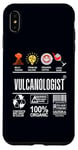 iPhone XS Max Vulcanologist Job Definition Skills Coffee Wine Sarcasm Case