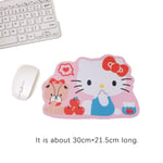 Sanrio mus matta Anime Kuromi e Mousepad Tecknad film Irregular Anti A6