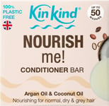 KinKind Hair Conditioner Bar - NOURISH Me! | Argan Oil Conditioner Bar for Hair