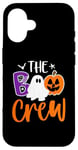 Coque pour iPhone 16 Halloween The Boo Crew – Fantôme mignon – Famille effrayante assortie