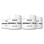 4 x SOLID Nutrition Green Tea, 90 caps