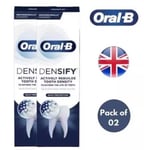 Oral-B Densify Fluoride Technology Toothpaste Daily Protection 100ml- Pack of 2