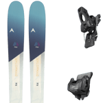 DYNASTAR Pack ski Dynastar M-pro W 98 Open Blue/pink 25 + Fixations Femme Bleu / Blanc Beige taille 170 2025