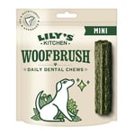 Lily's Kitchen Bâtonnets dentaires à mâcher naturels pour chiens adultes, multipack - Mini chien (7 Paquets de 10 Croquettes)