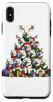 Coque pour iPhone XS Max Christmas Tree Samoyed Dog Sammies